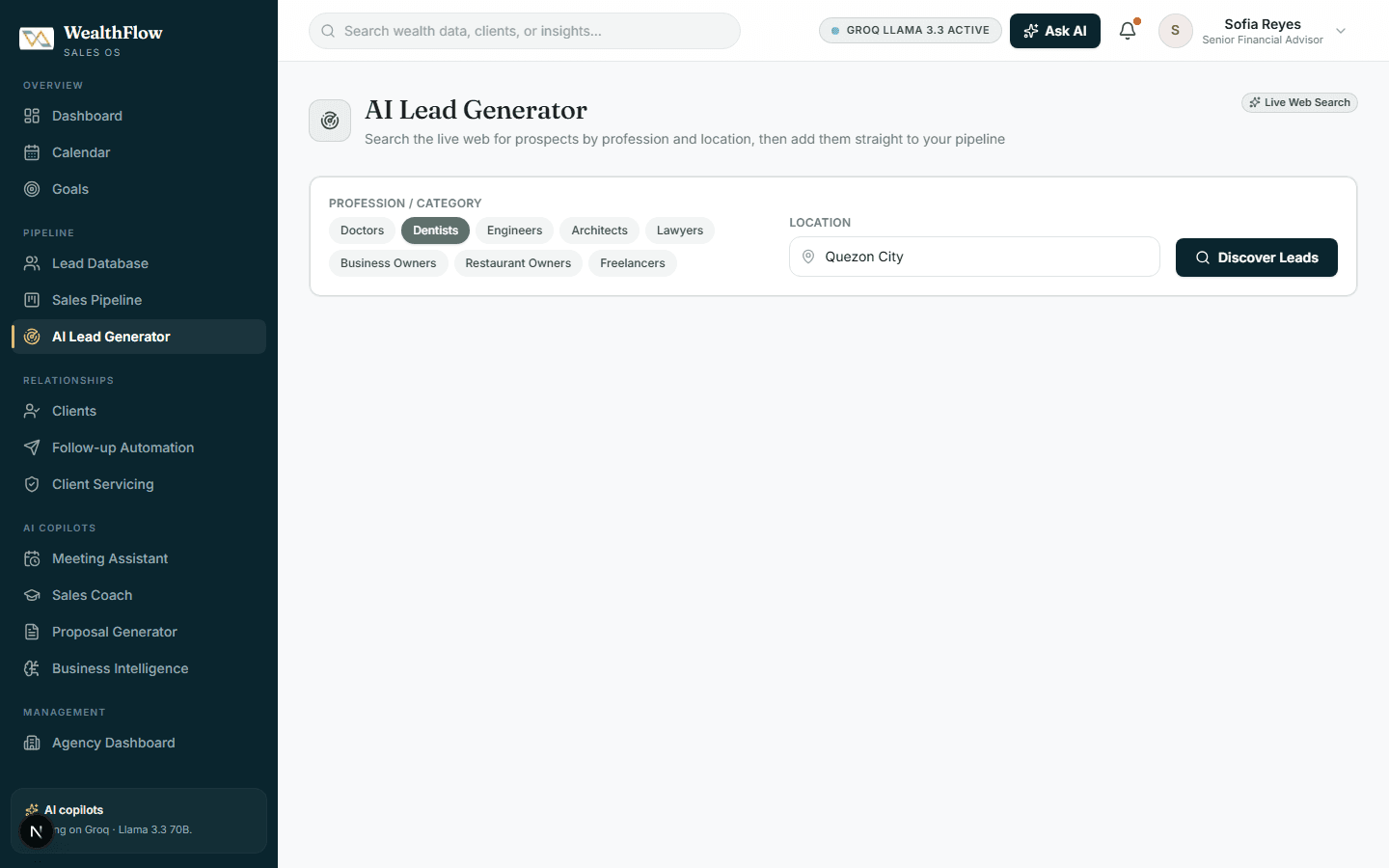 Wealthflow screenshot 3